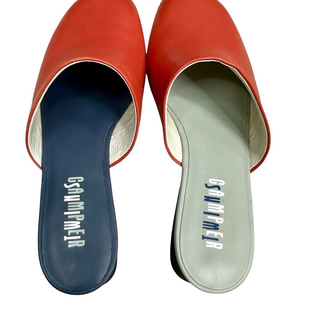 CAMPER TWINS Women's Leather slip on Mules - Picture 5 of 7